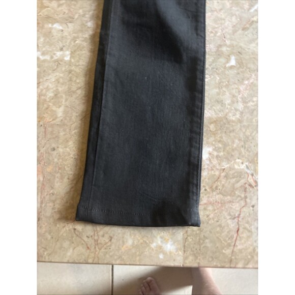 Women's Calvin Klein Black Denim Jeans  26x32 Ultimate Skinny - Picture 5 of 9
